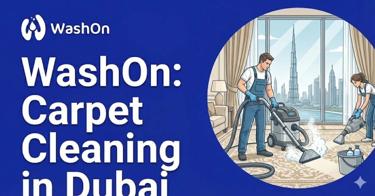 WashOn: Carpet Cleaning in Dubai